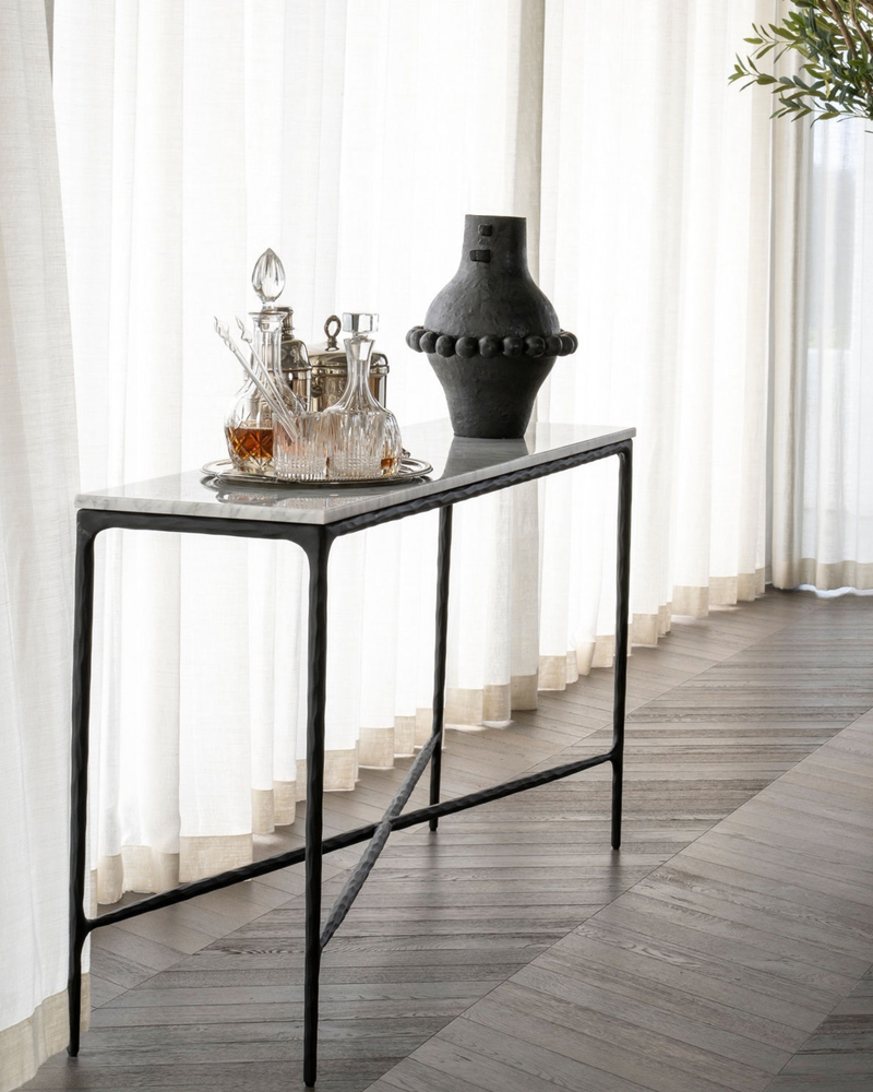 Felipe Marble Hall Table 152cm