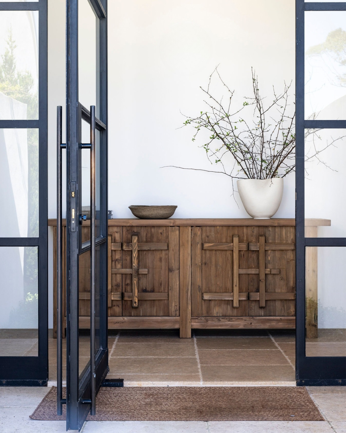 Lucca Rustic 4 Door Buffet