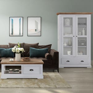 Clementine Two Toned Cabinet 2 doors