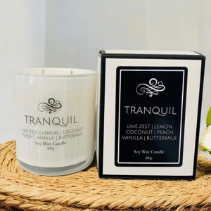 Tranquil Soy Candle 300g