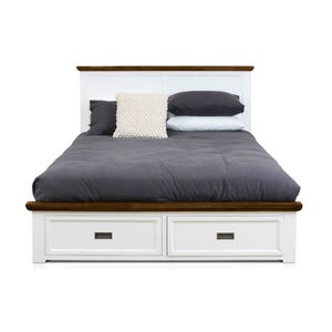 Toscani Double Bed Two Toned