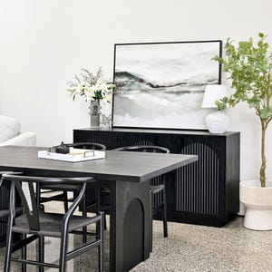 Hewitt Buffet 1.65m Black