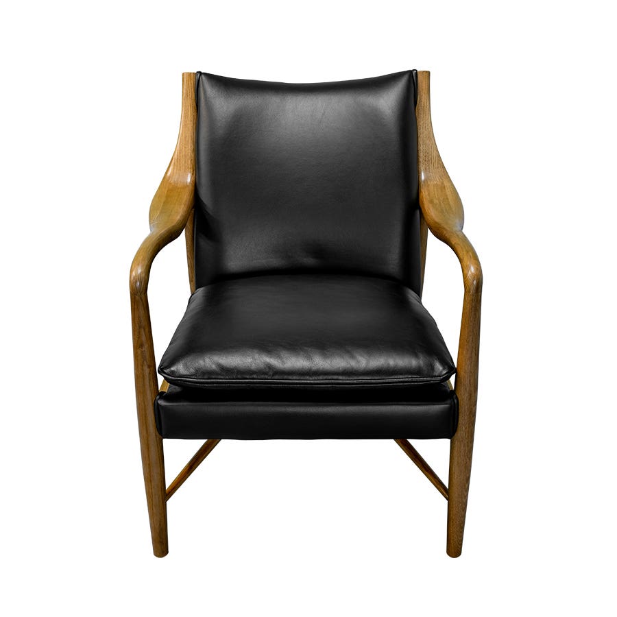 Bowman Leather Arm Chair