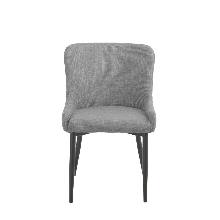 Infinity Mid Grey Fabric Dining Chair
