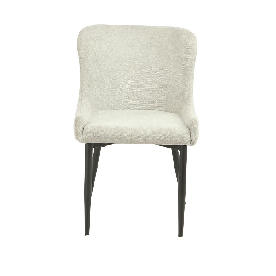 Infinity Light Grey Fabric Dining Chair