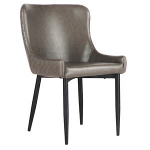 Infinity Grey PU Dining Chair
