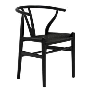 Shore Wishbone All Black Dining Chair