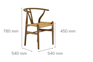 Shore Wishbone Oak Dining Chair