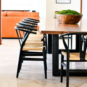 Shore Wishbone Black Dining Chair