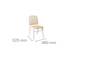 Theodore White Dining Chair
