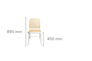 Theodore White Dining Chair