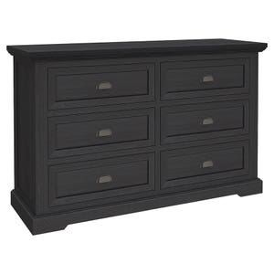 Clementine Black Chest 6 drawers