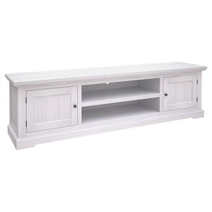 Clementine White Entertainment Unit 2.22m