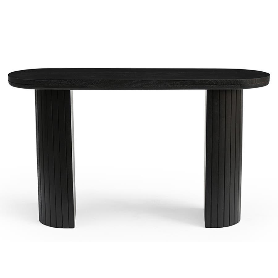 Ark Black Hall Table 1.3m