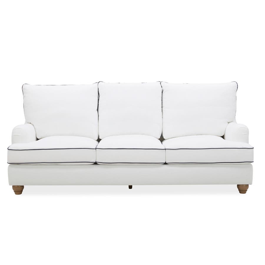 Harriet 3 Seater Lounge Ivory