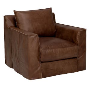Varian 1 Seater Leather Lounge
