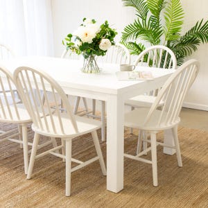 Clementine White 1.9m Dining Table