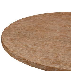 Clementine Two Toned Round Dining Table 1.3m