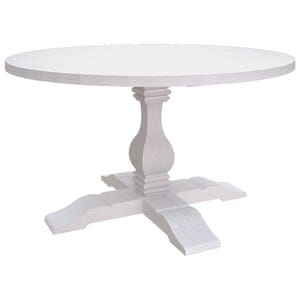 Clementine White Dining Table Round