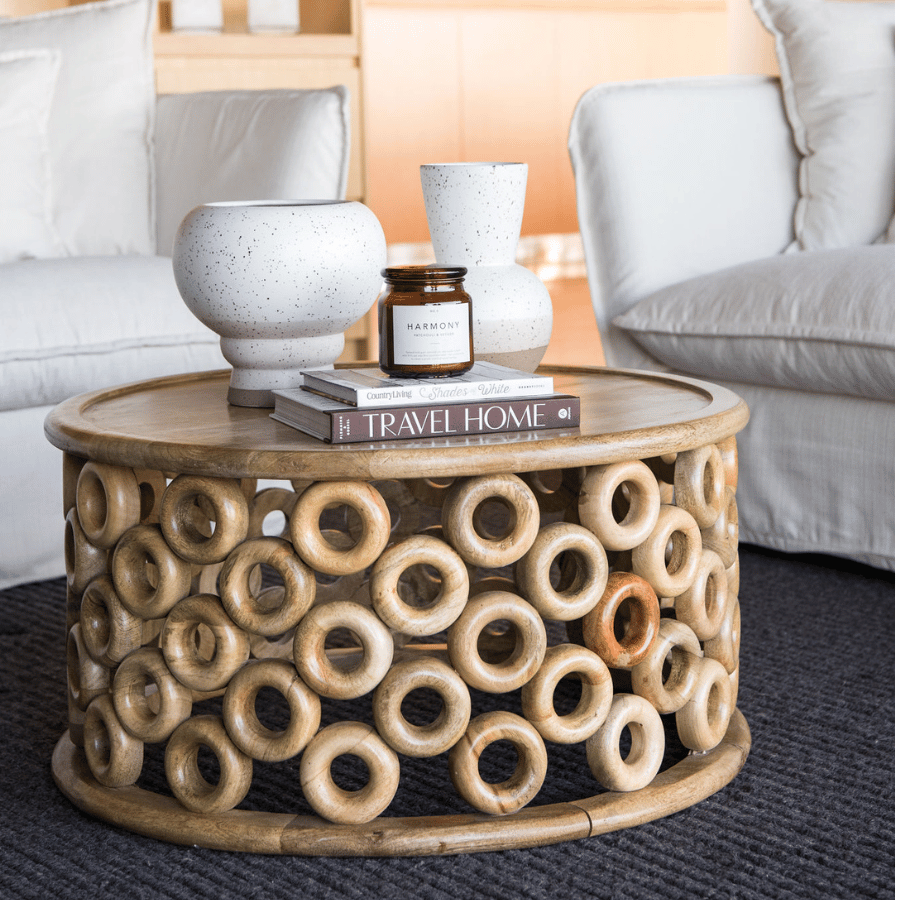 Assam Ring Coffee Table Low